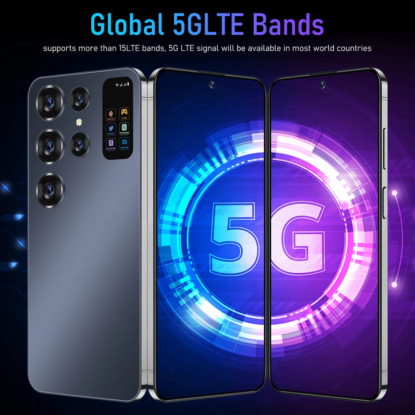 S24 Ultra 5G Android 13 Smartphone 16GB+1TB