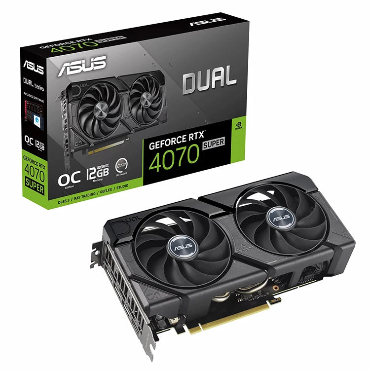 Used ASUS ROG RTX 4070 Super 12GB GDDR6X GPU