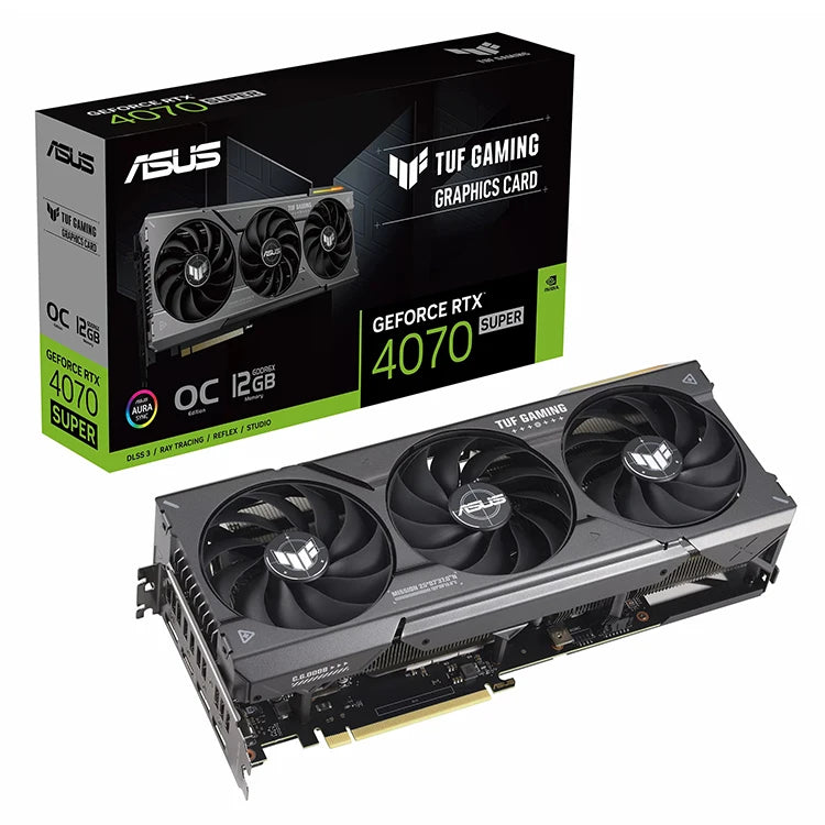 Used ASUS ROG RTX 4070 Super 12GB GDDR6X GPU
