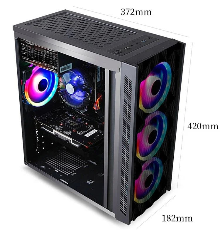 Core i7 Gaming Desktop 16GB GTX1060 6GB 22" Monitor