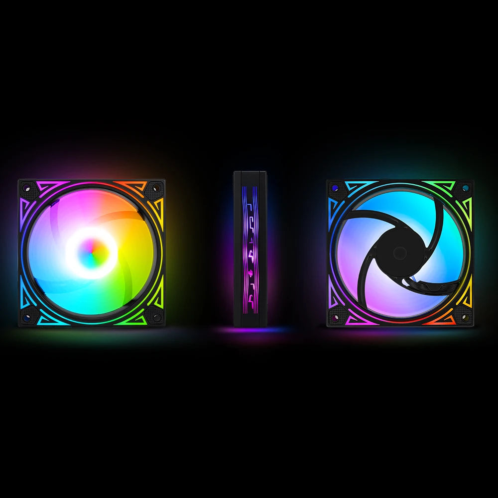 ATX Case RGB ARGB 120mm CPU Cooling Fan Kit