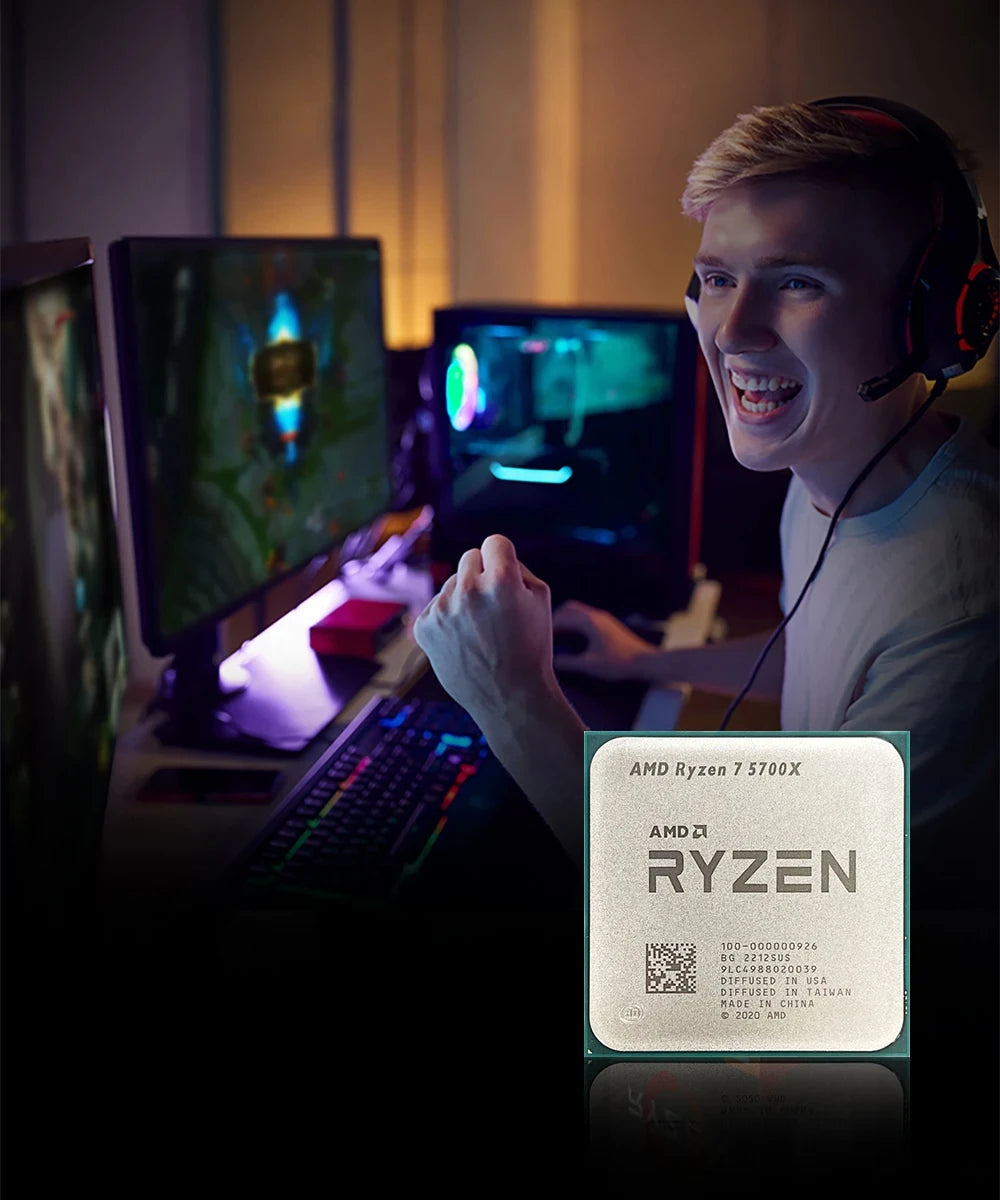 AMD Ryzen 7 5700X 8-Core AM4 Gaming Processor