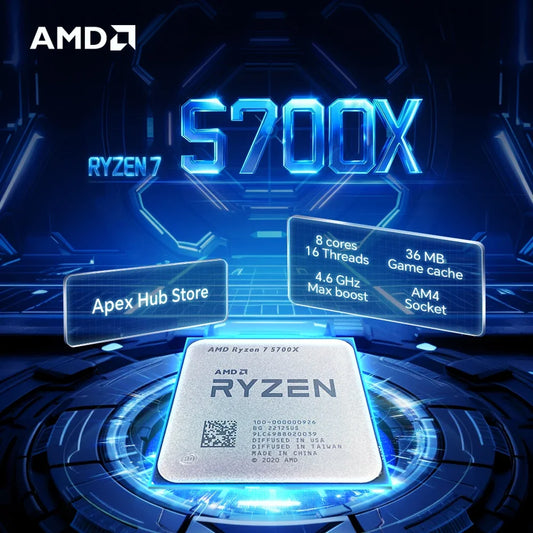 AMD Ryzen 7 5700X 8-Core AM4 Gaming Processor