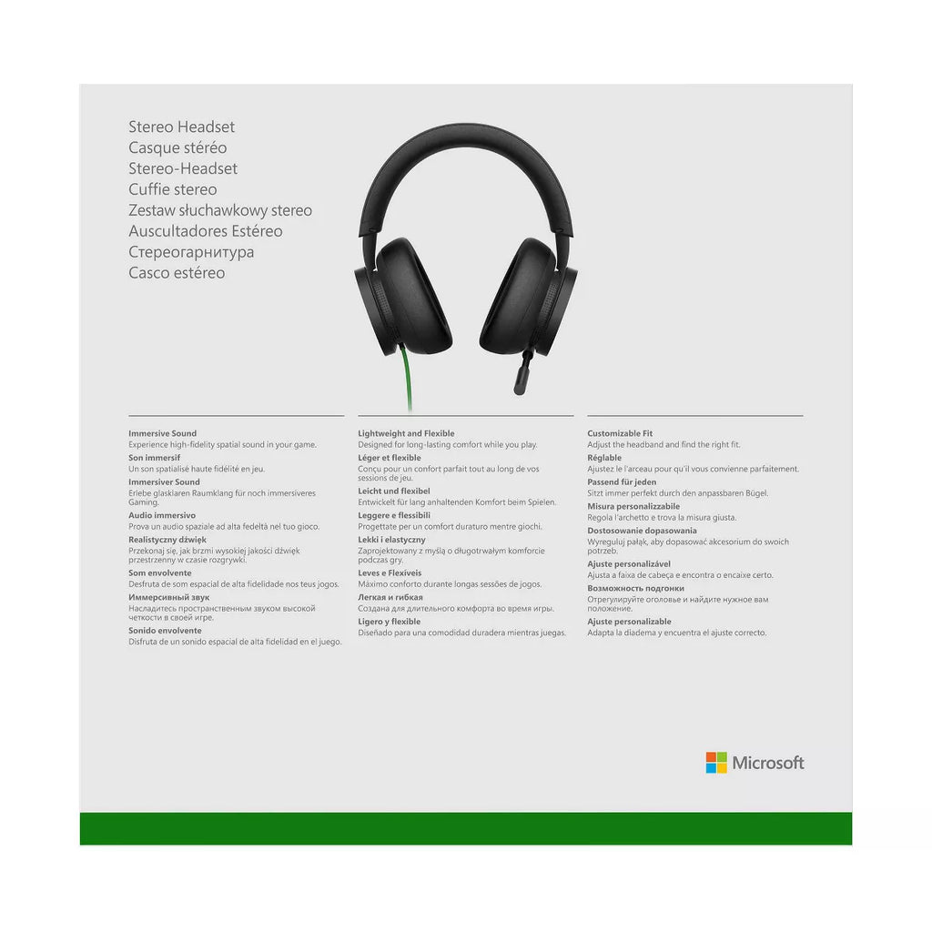 XBOX Stereo Headset for XBOX Series X|S, XBOX One, and Windows Devices